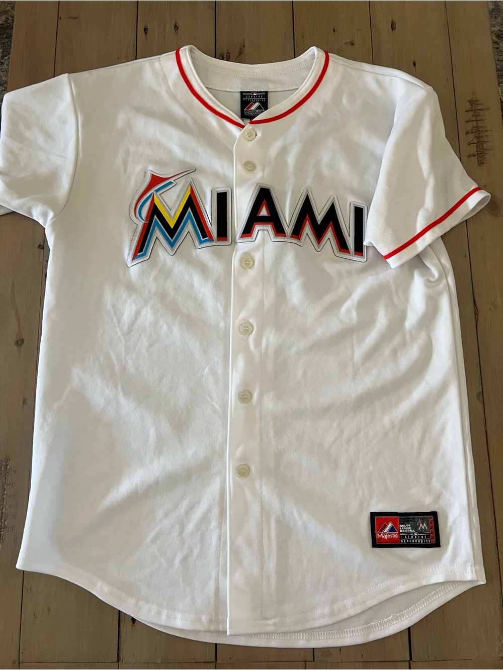 Miami Marlins MLB jersey youth xl
